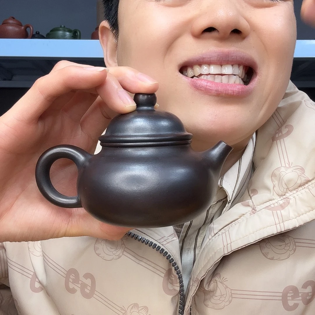 紫砂茶壶民间手艺人全手工制作