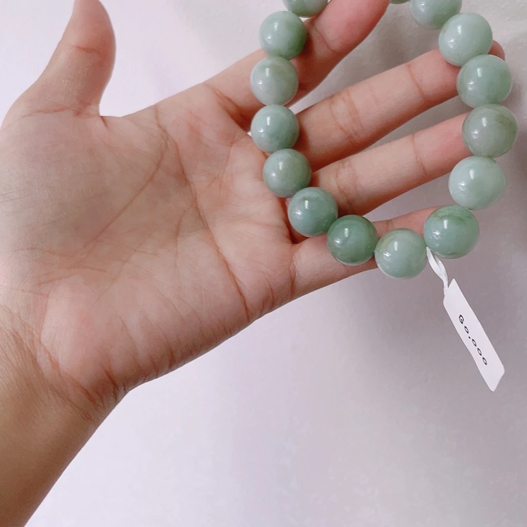 定制翡翠未镶嵌珠串