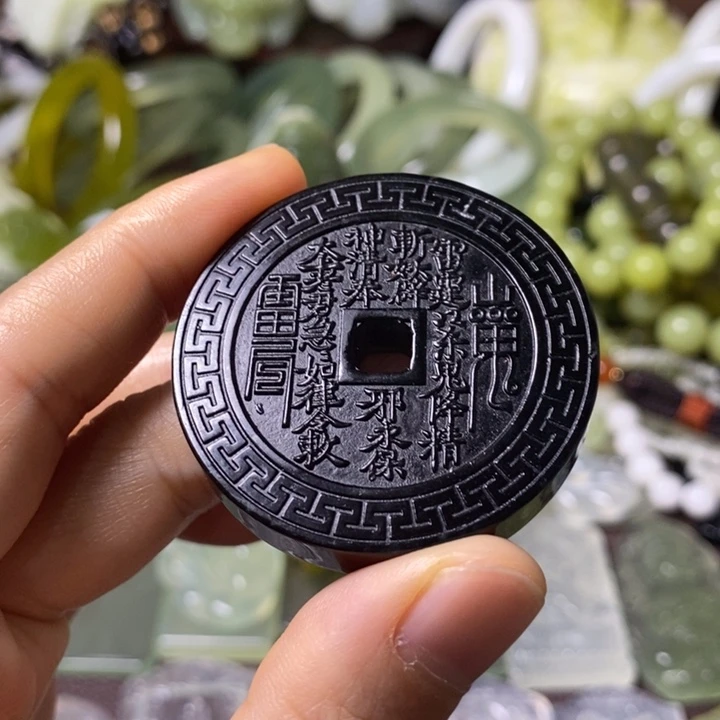 岫玉岫玉挂件未镶嵌