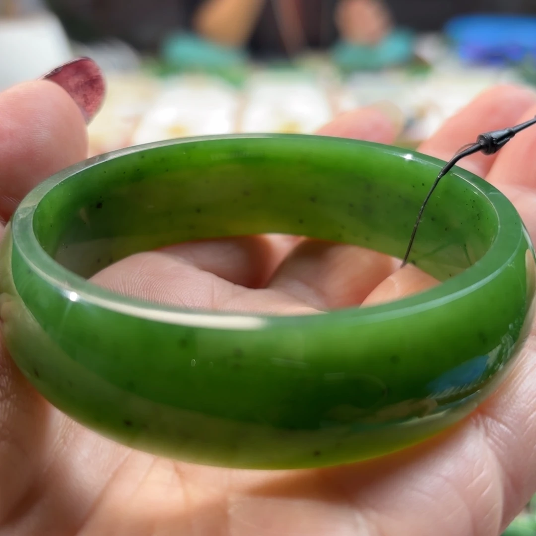 和田玉（碧玉）手镯未镶嵌