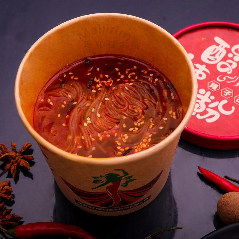 新疆辣子古丽lazihan酸辣粉红薯粉丝方便速食130克整箱装包邮