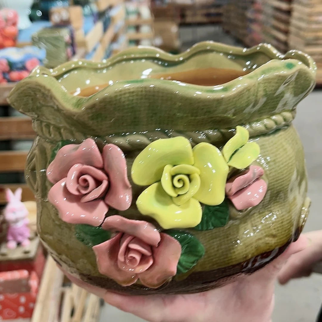 【闪购商品】陶瓷陶瓷多肉植物花盆