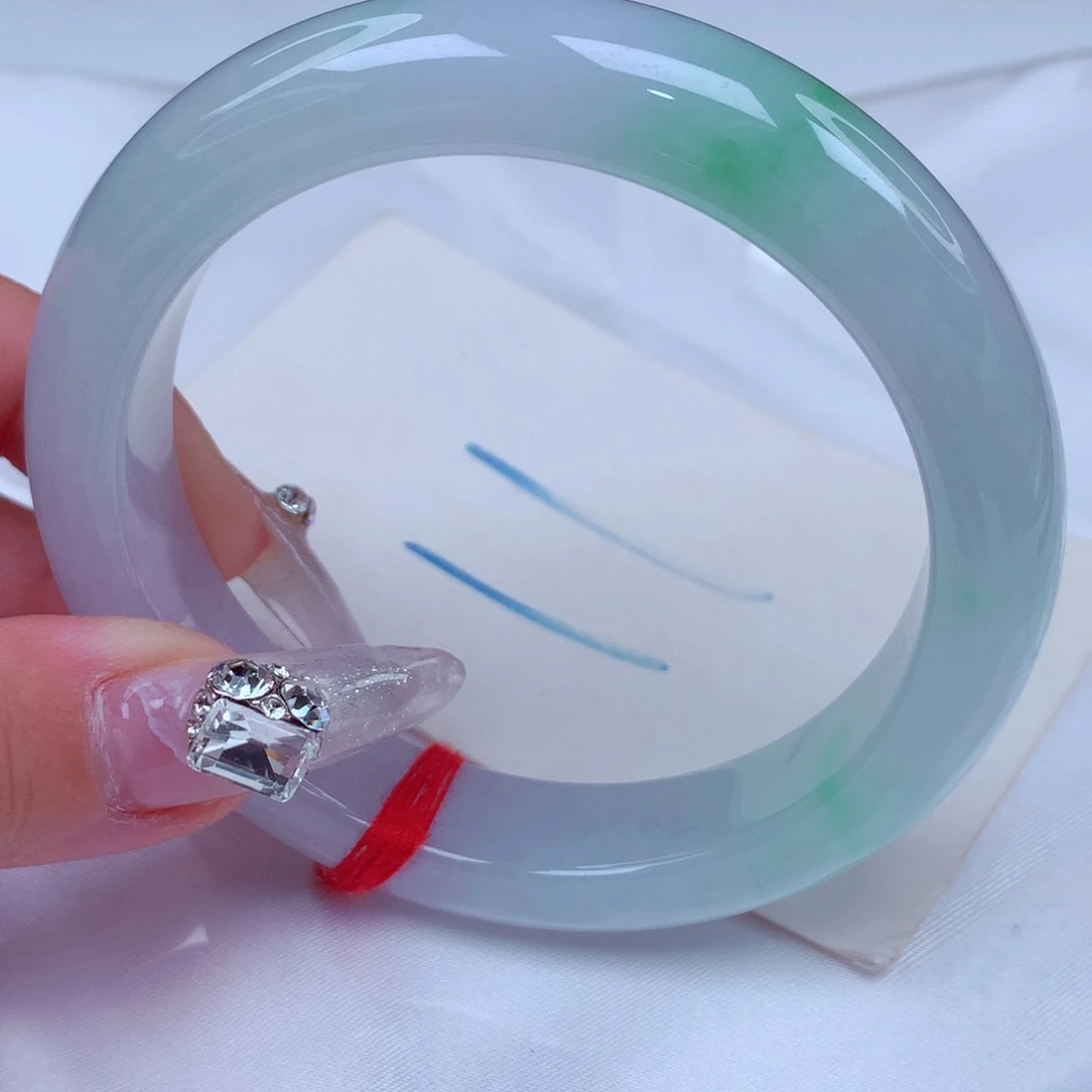 翡翠手镯未镶嵌天然缅甸翡翠A货手镯