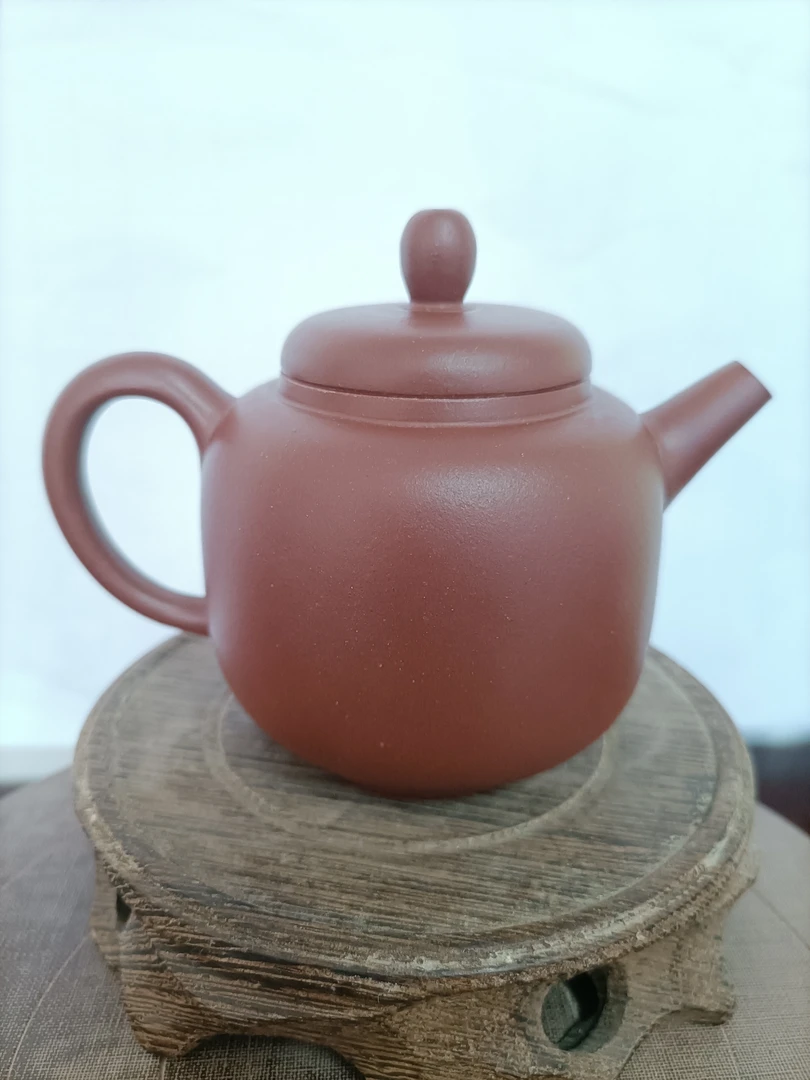 黄龙山原矿紫泥全手工天青宫灯水壶精美手制小容量泡茶壶茶具