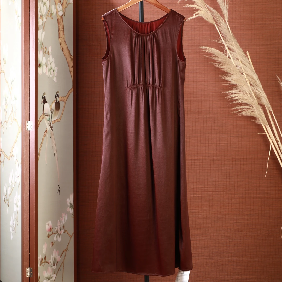 佳  新中式风 连衣裙 127923紫苏