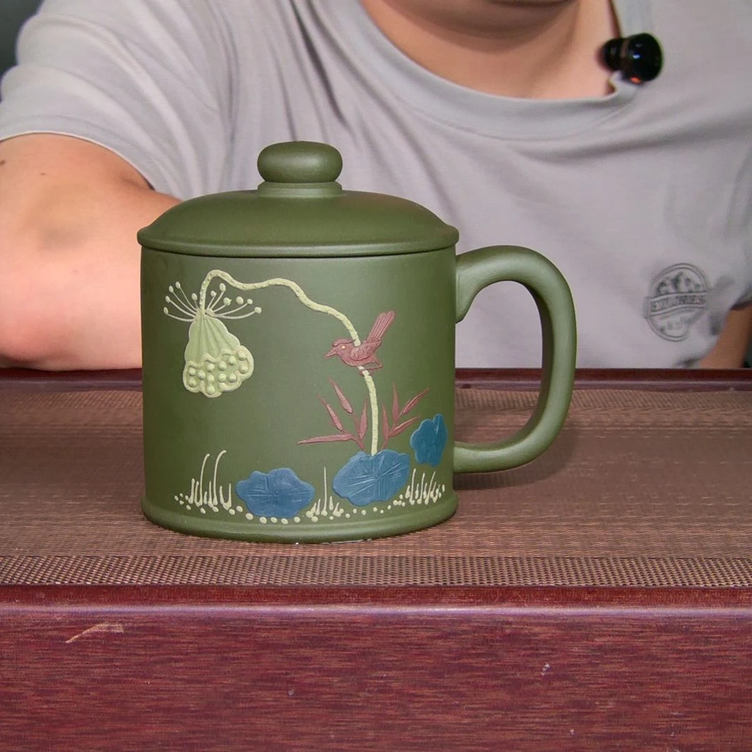 茶杯紫砂高货放漏