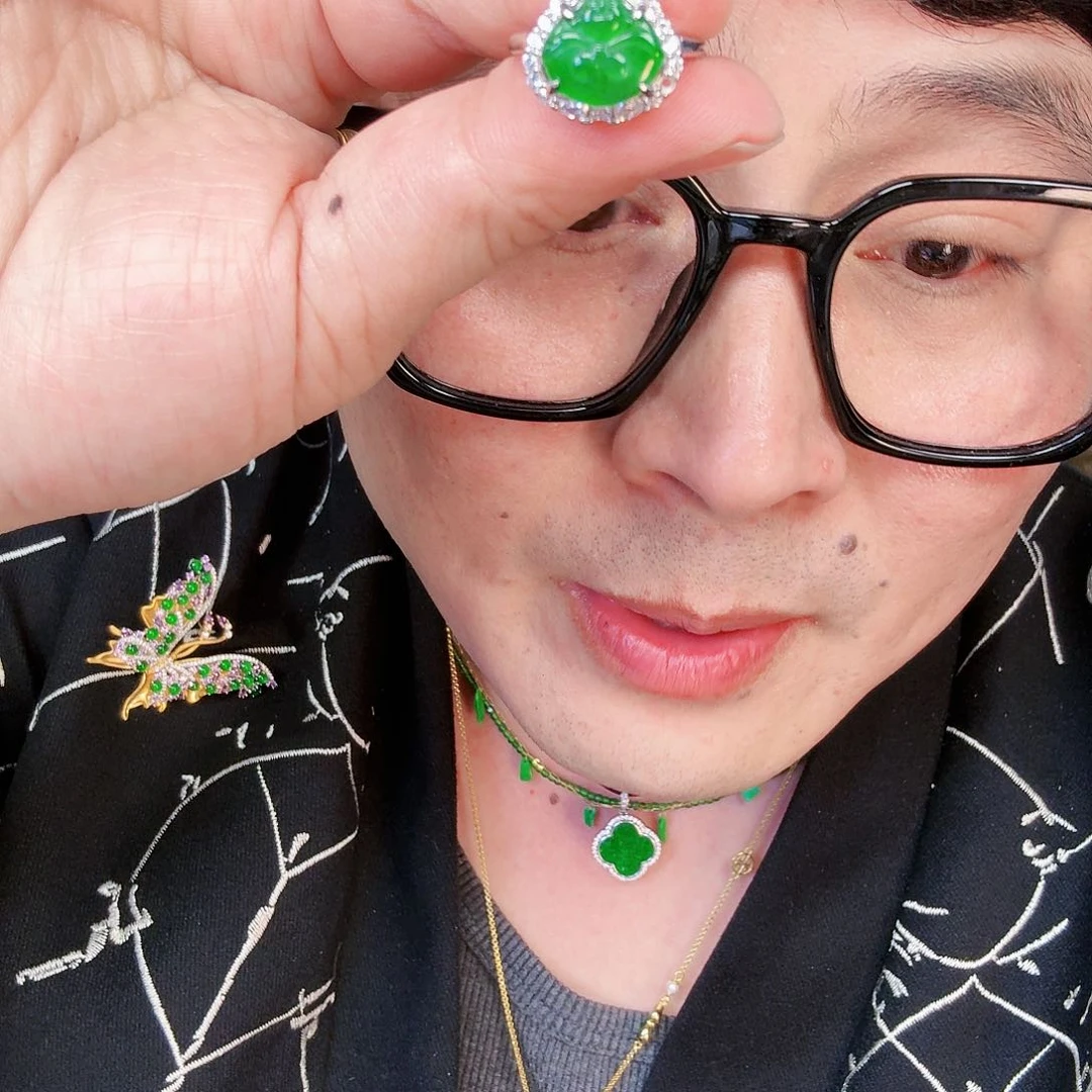 翡翠颈饰未镶嵌一个