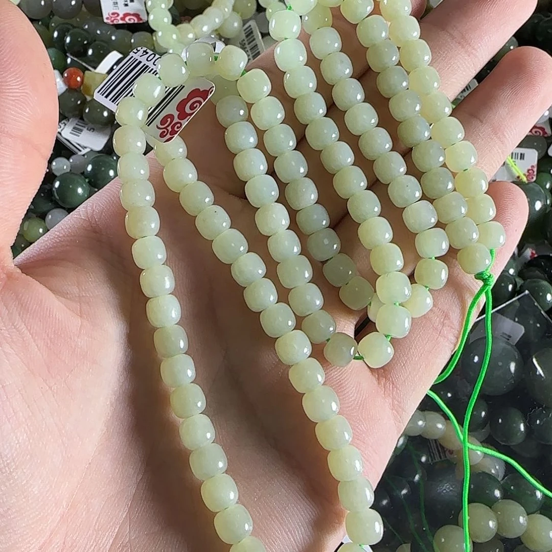 和田玉手链未镶嵌13