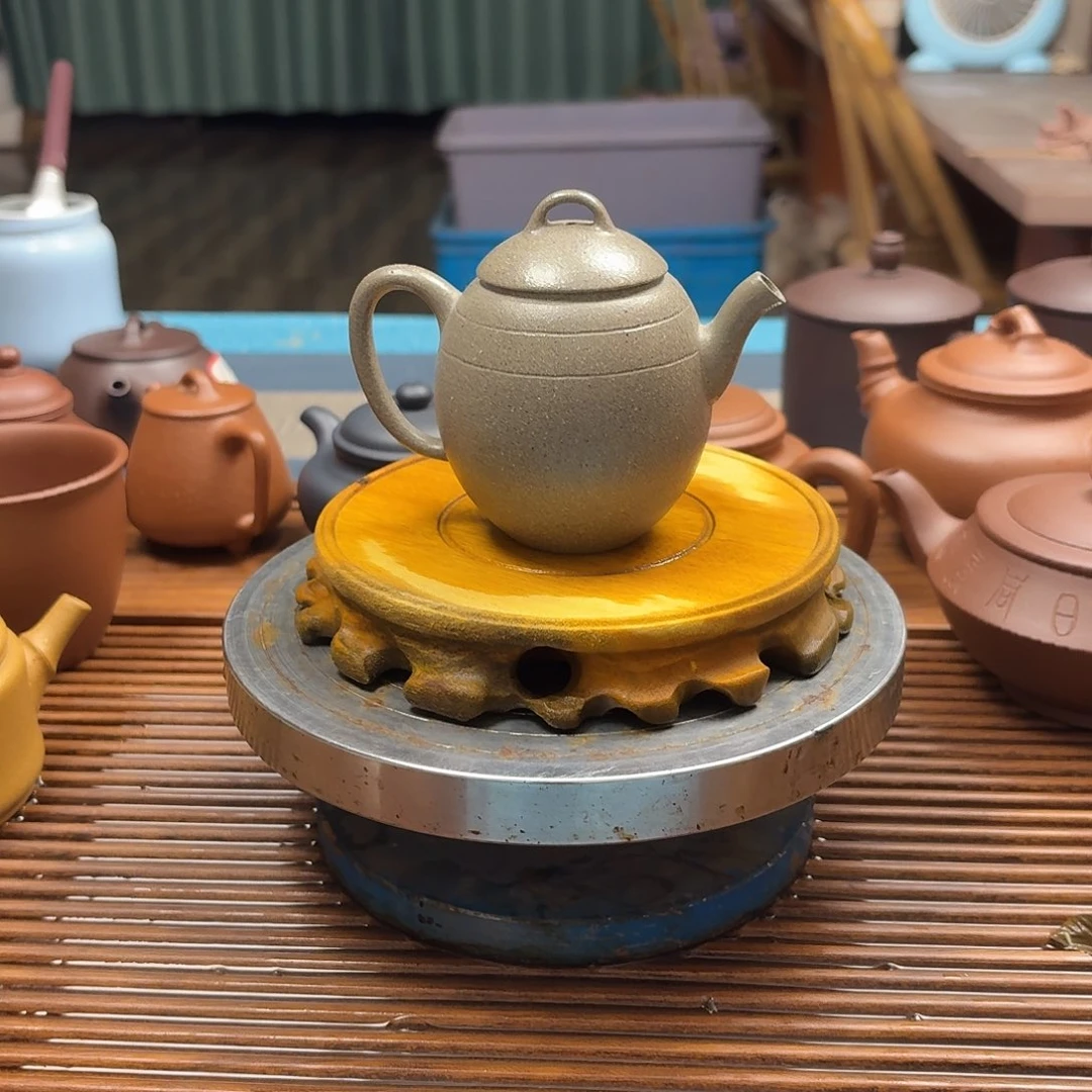 金***飞茶壶紫砂半手工制作