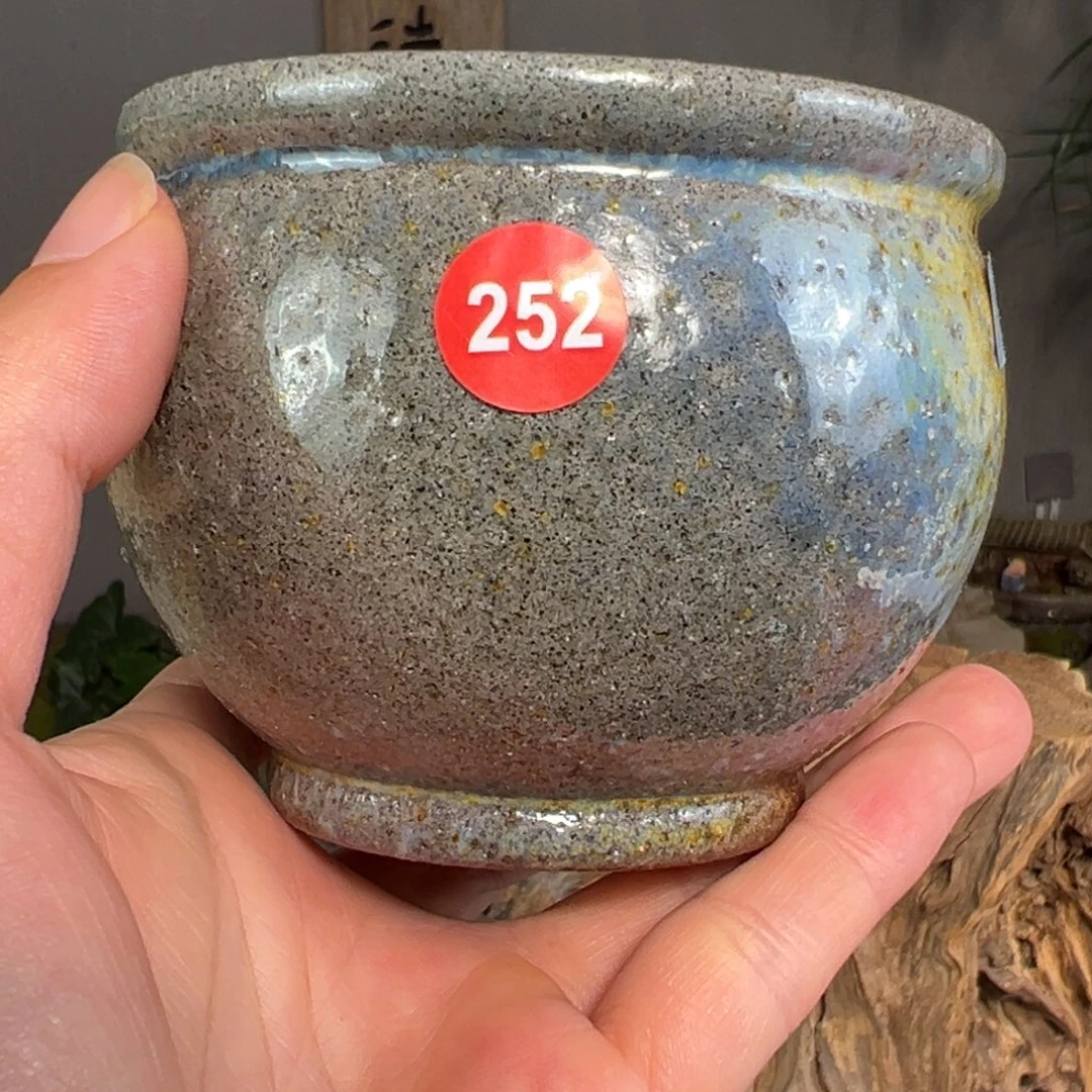 252柴烧主人杯紫砂芝麻段泥