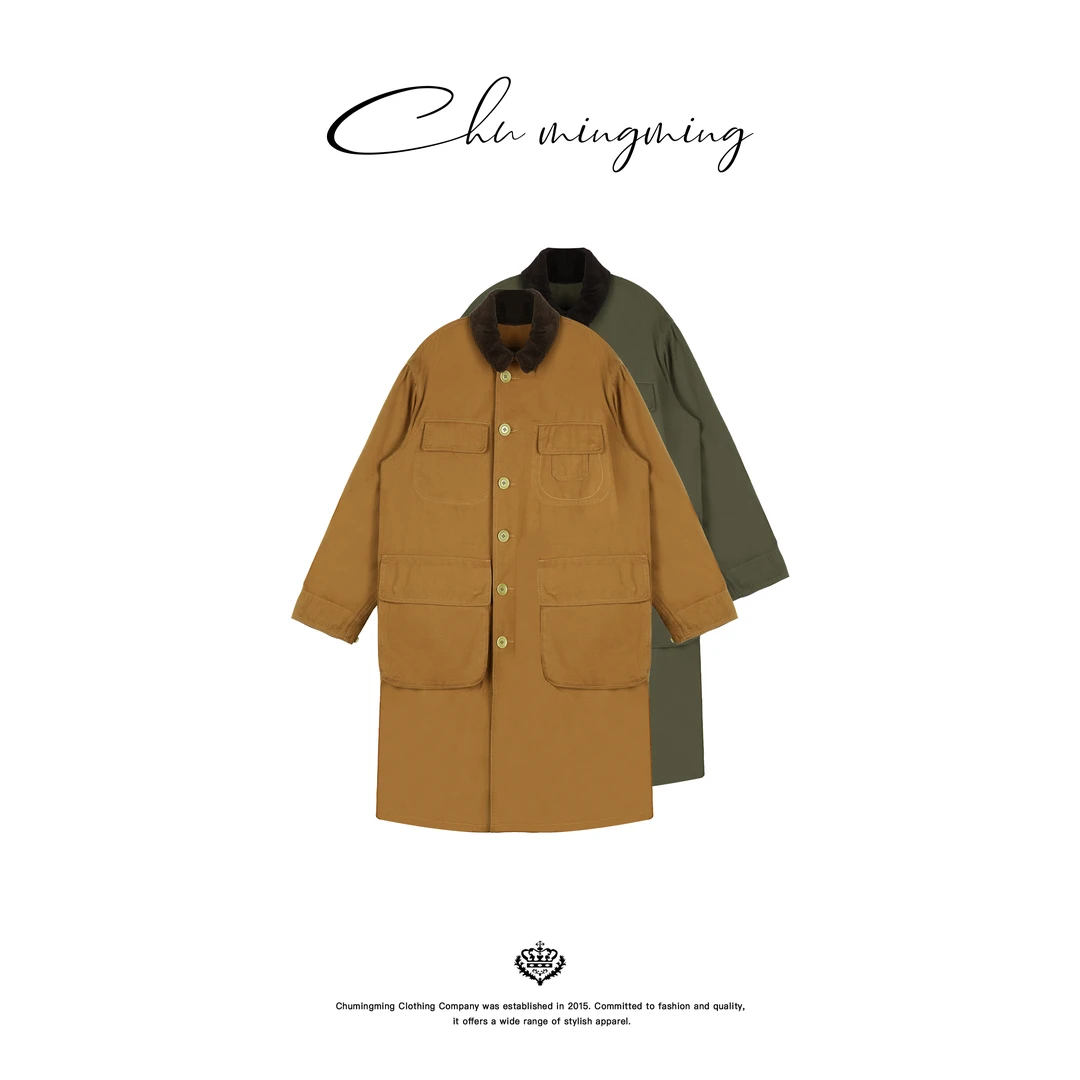 【CHUMINGMING】《阿拉》厚织长款外套LY2523155