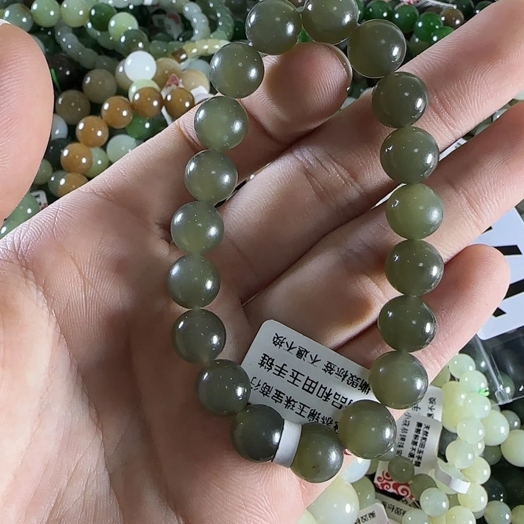 和田玉手链未镶嵌174