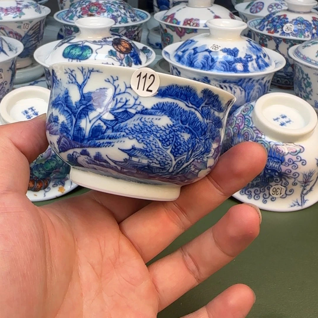 彦祖纯手工手绘茶具112