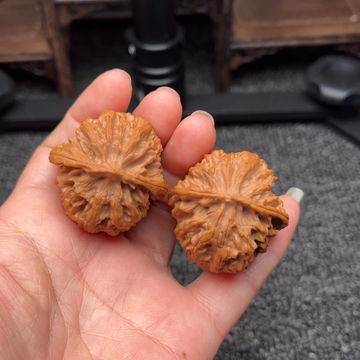 文玩核桃把件苹果圆