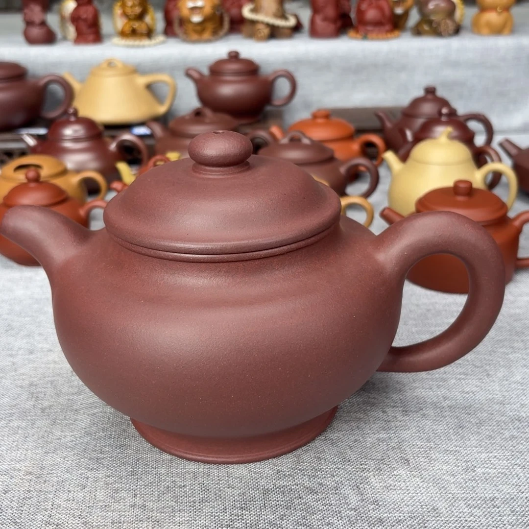茶壶紫砂朋*大掇只壶四底