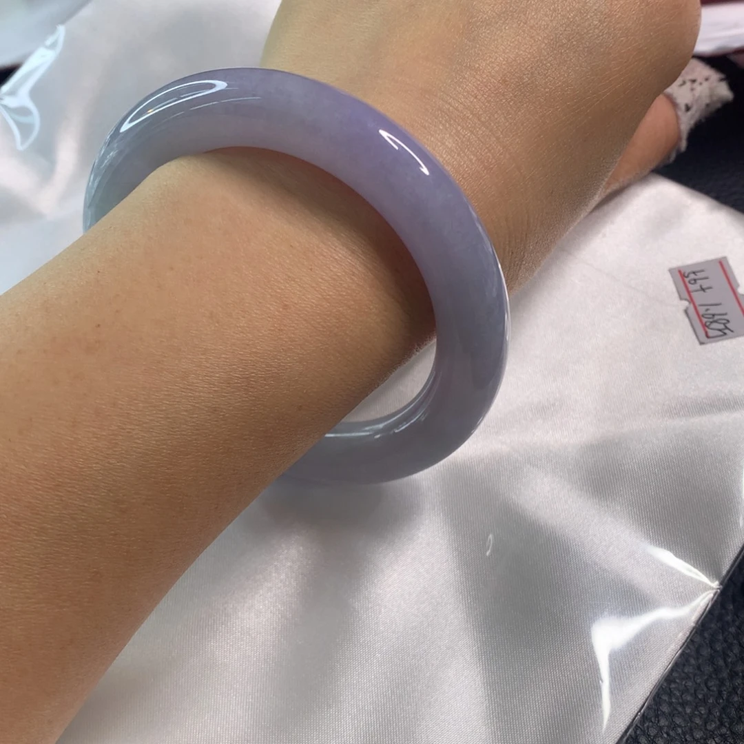 霏***雨翡翠未镶嵌手镯翡翠手镯56