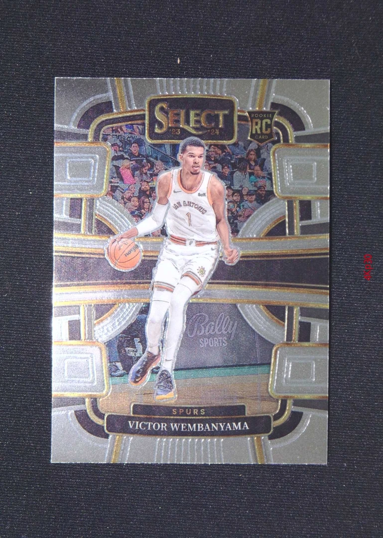 【折射款直播】文班亚马 新秀 帕尼尼NBA国宝手提球星卡