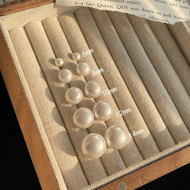 合金耳饰 『缘来饰你』复古仿珍珠养耳洞耳钉 优雅气质之选 IM206