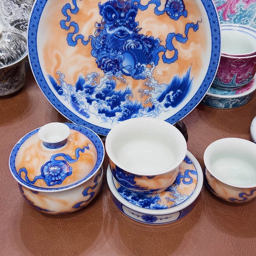摆件景德镇陶瓷艺术展演厅及