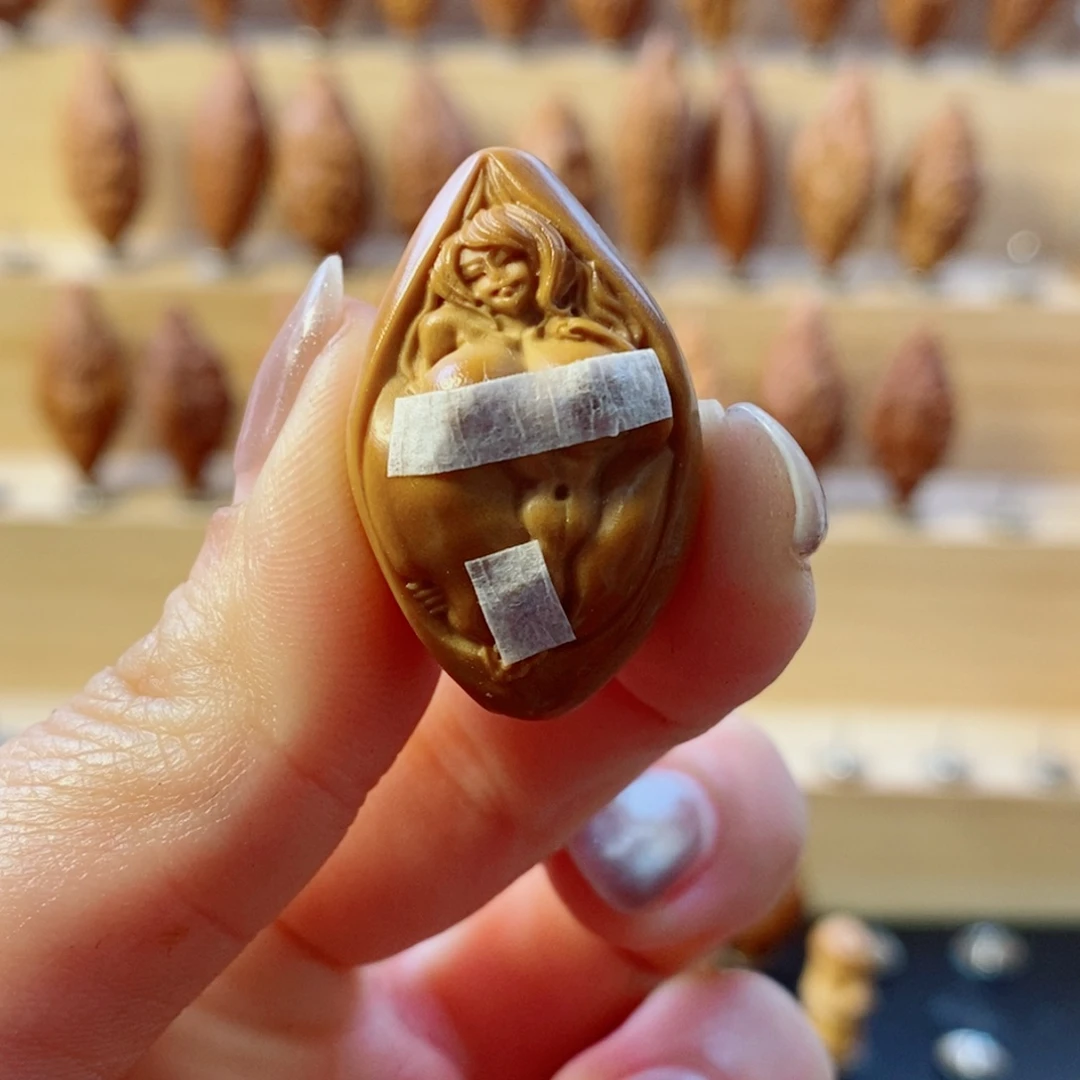 橄榄核手串/手链开凤美女