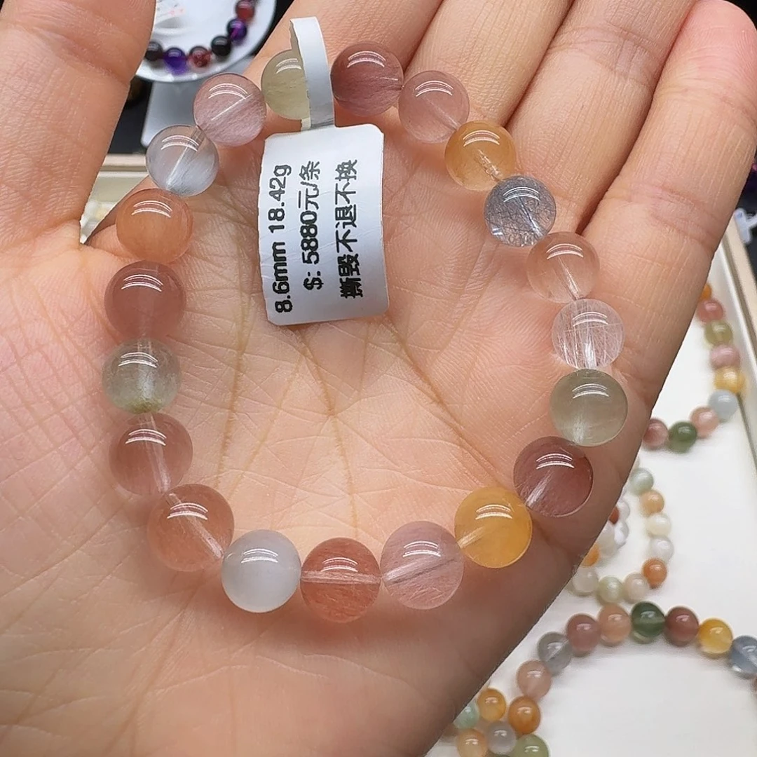 水晶手链未镶嵌水**口手链