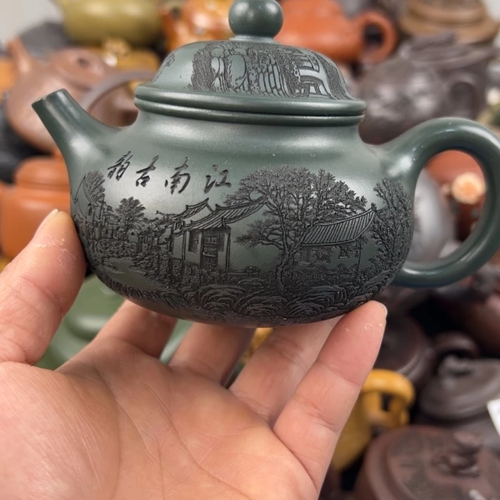 紫砂茶壶紫砂壶炸口