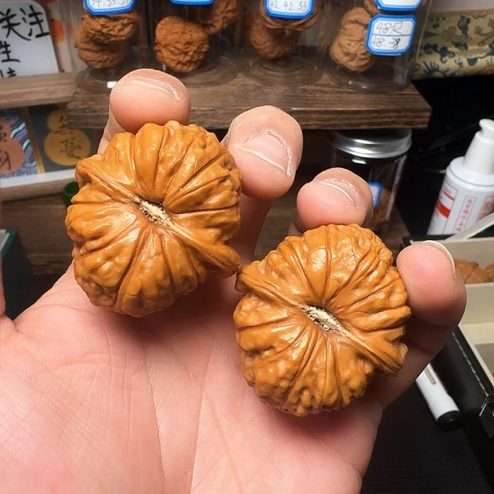 文玩核桃吊坠边42肚44南瓜墩