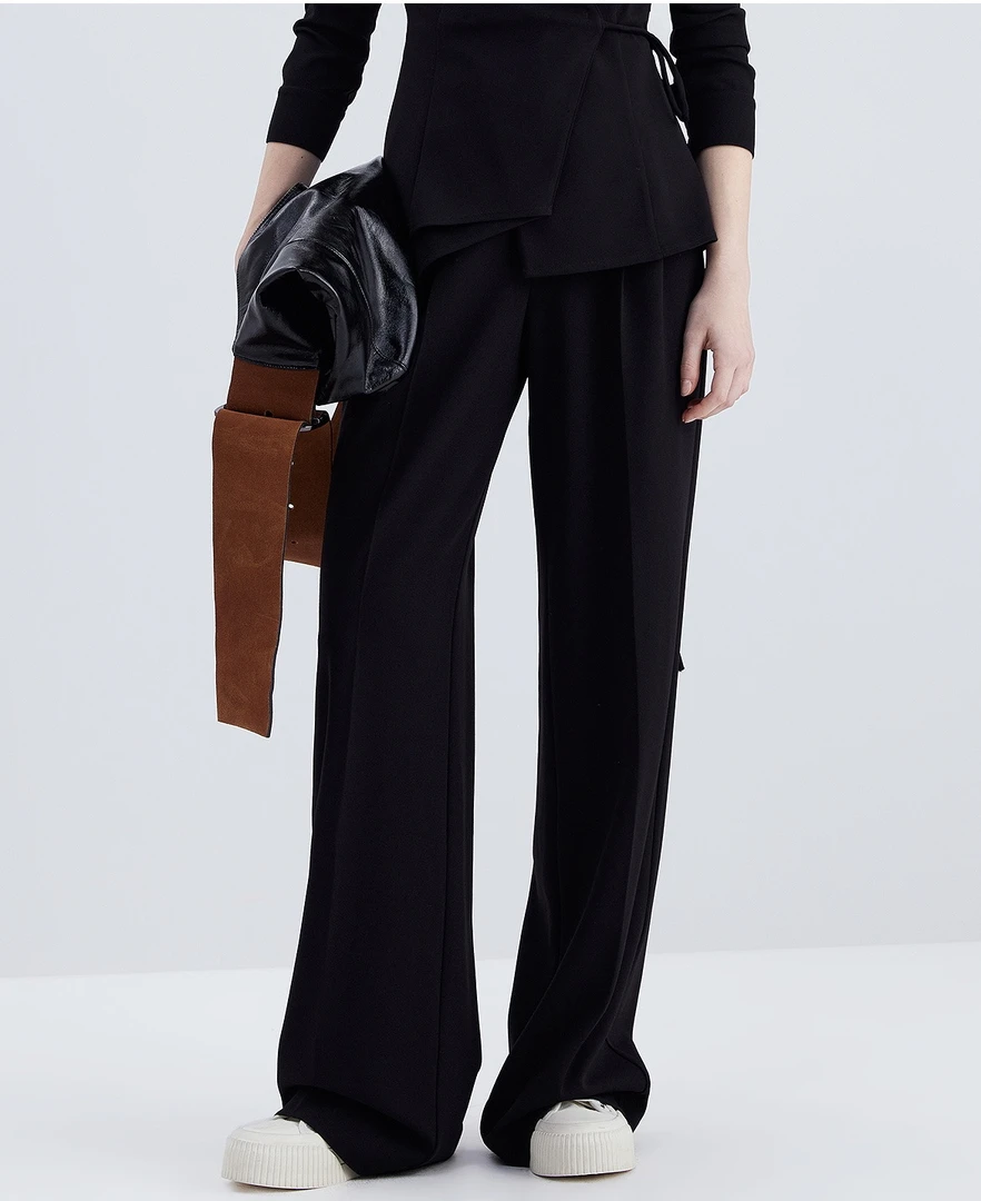 意大利设计师品牌女装，春款阔腿裤