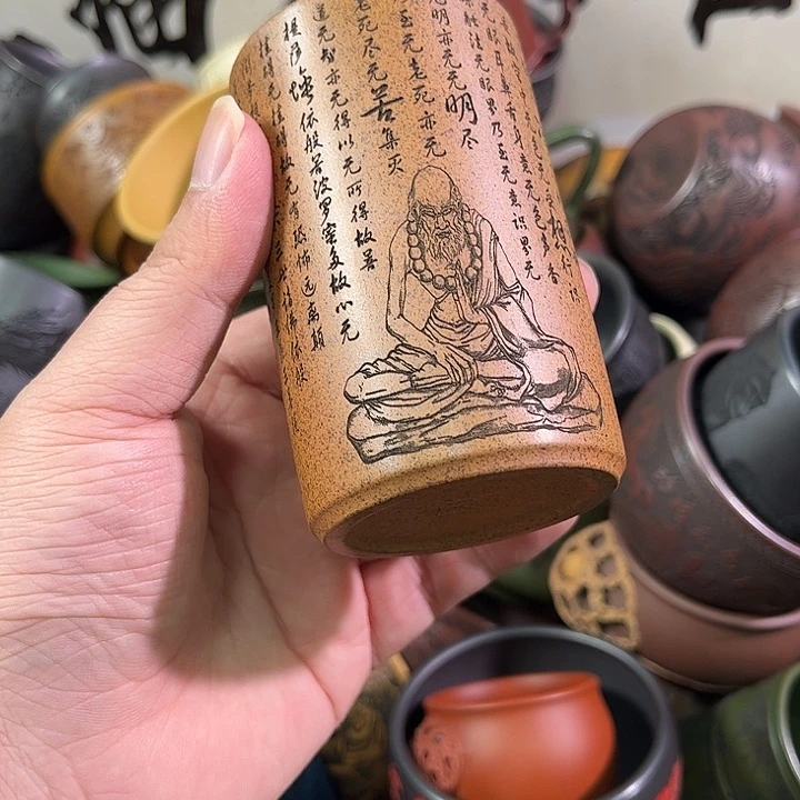 茶杯紫砂全手工紫砂主人杯