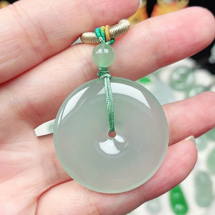 颈饰未镶嵌翡翠缅甸天然A货翡翠