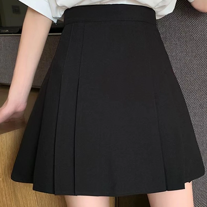 胖MM浩元 28-A加厚毛呢大码百褶裙女2024年百搭高腰a字半身裙显瘦