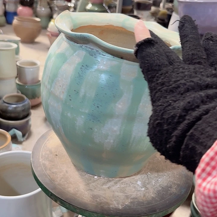 瓶口16高21 景德镇陶瓷满29包邮