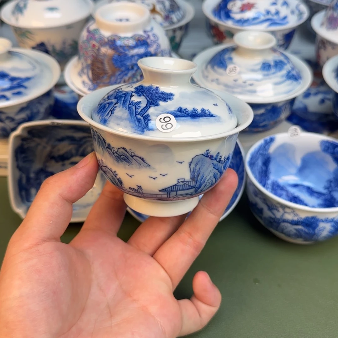 彦祖纯手工手绘茶具99