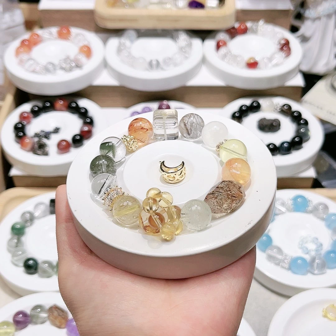 水晶手链未镶嵌天然水晶