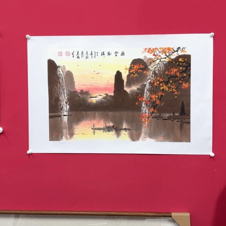 国画张泉踪老师精品