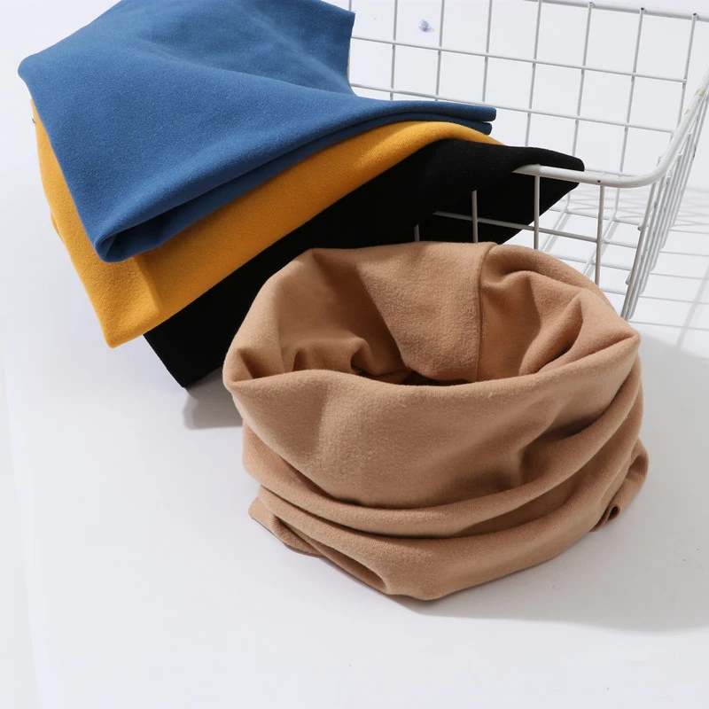 秋冬围脖5A抗菌宝宝男女童彩条脖套学生保暖围脖青岛即墨童装