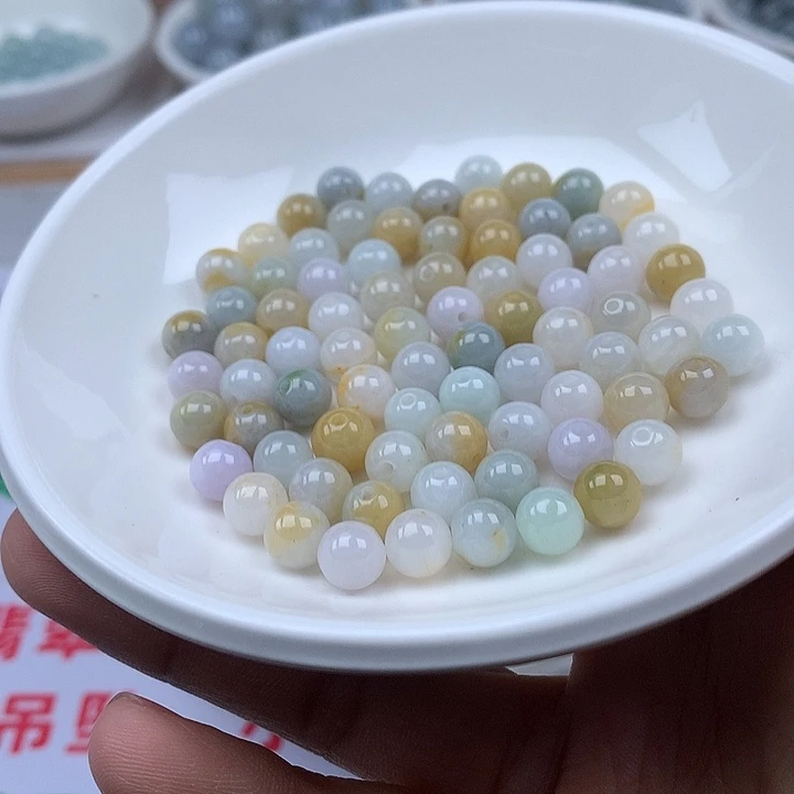 翡翠散珠100颗翡翠卡7
