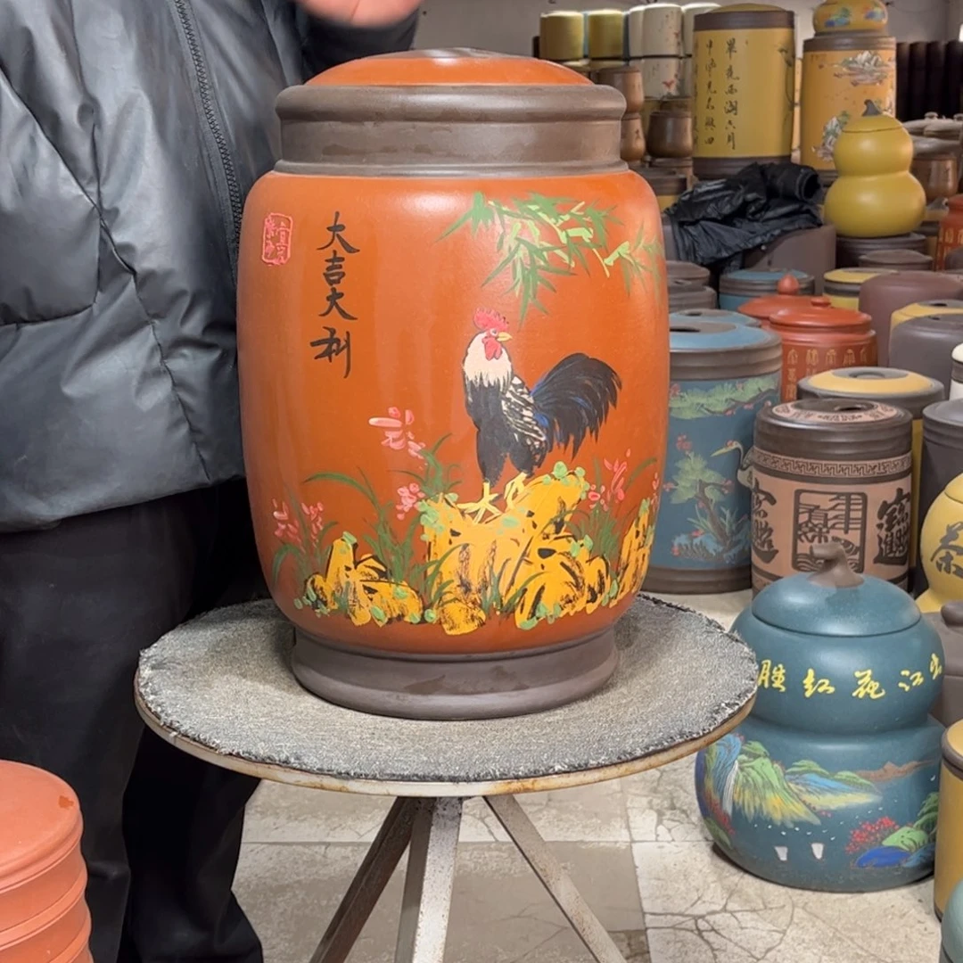 紫砂茶叶罐茶叶罐