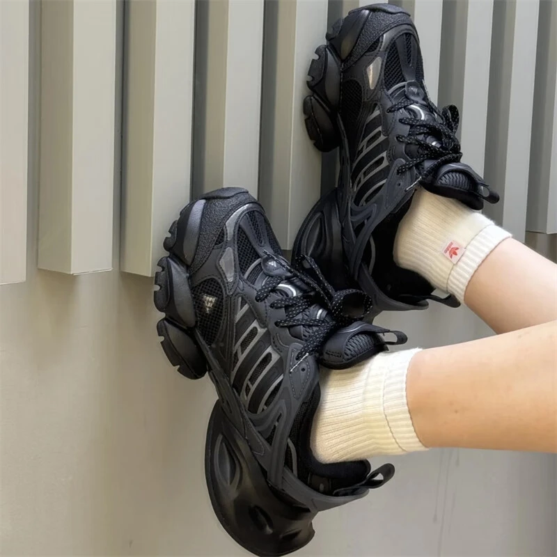 阿迪达斯XLG RUNNER DELUXE 舒适耐磨轻机甲轻便运动休闲鞋JR3086