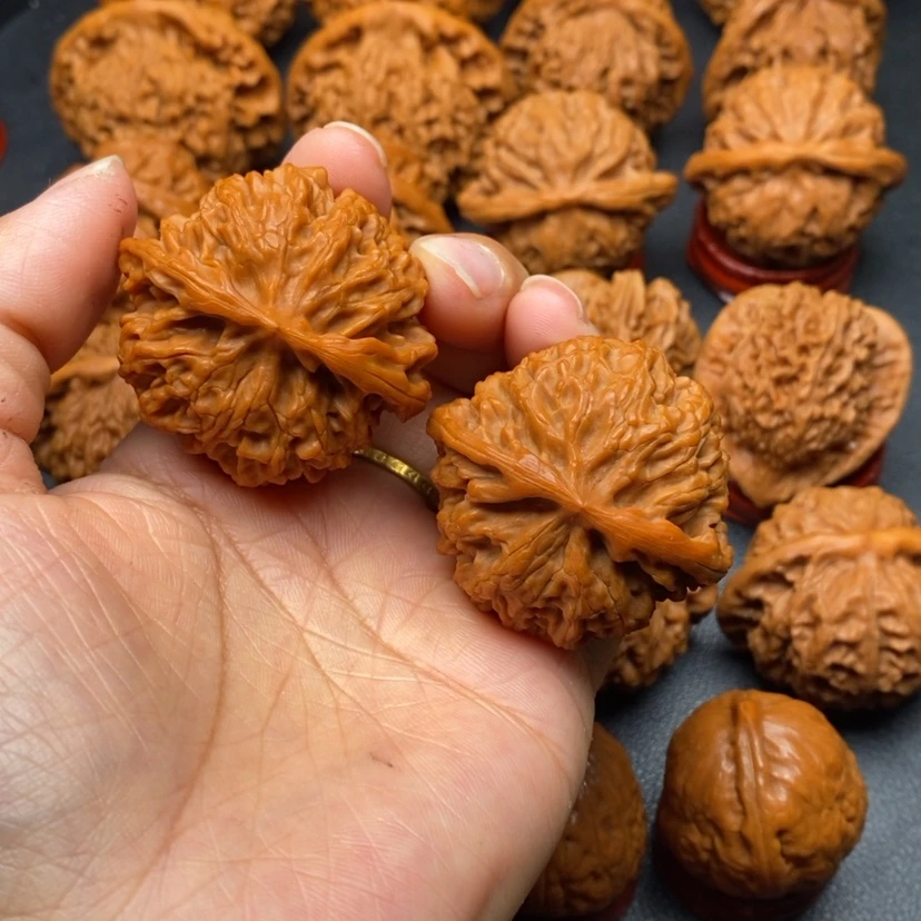 【闪购商品】文玩核桃把件41苹果园