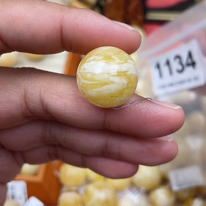 蜜蜡未镶嵌珠宝奇石粉19虎皮