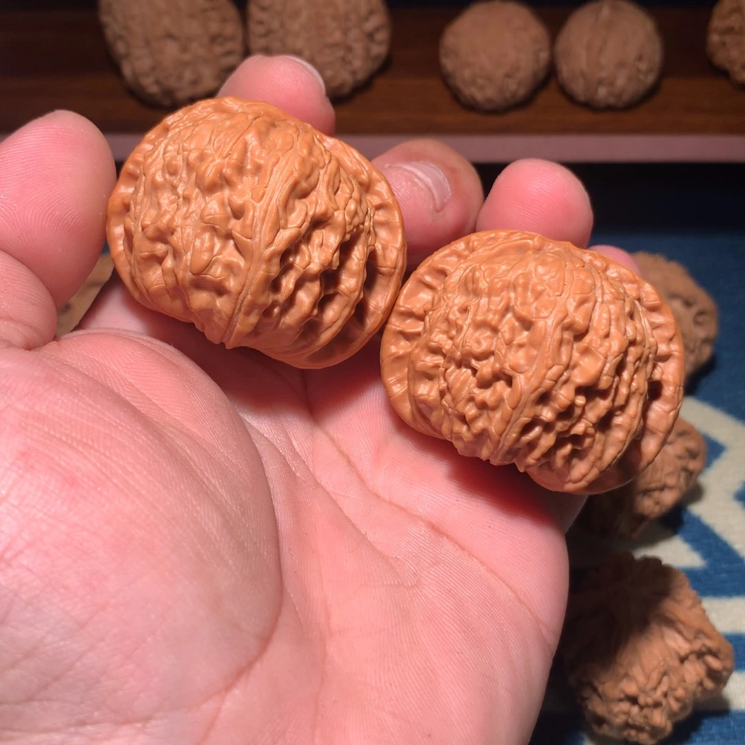 吊坠文玩核桃白狮子