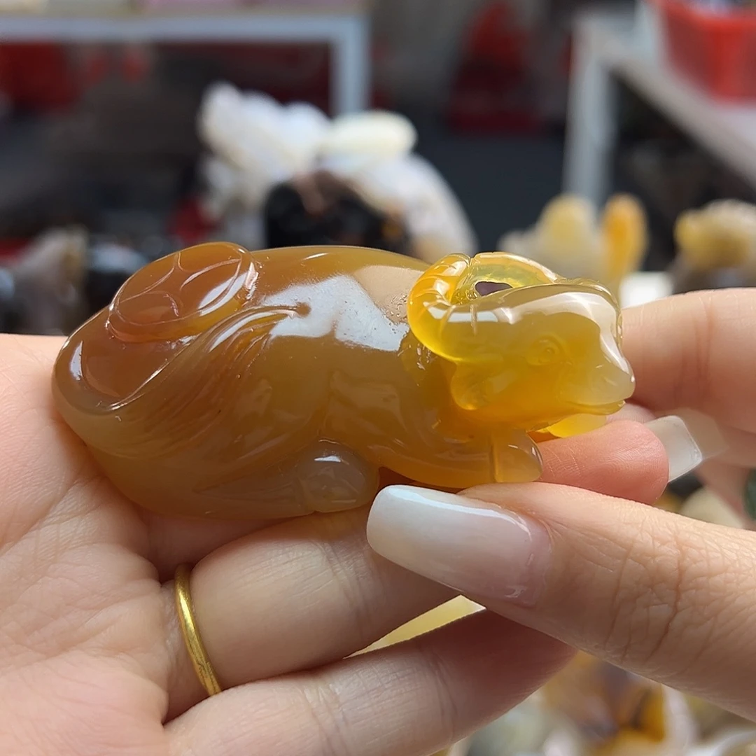 玛瑙/玉髓未镶嵌吊坠(不含链)