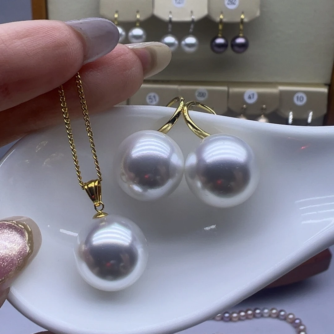 吊坠(赠链)淡水珍珠18K金镶嵌