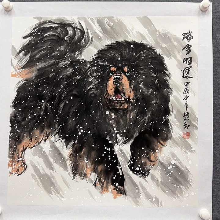 国画书画作品多次