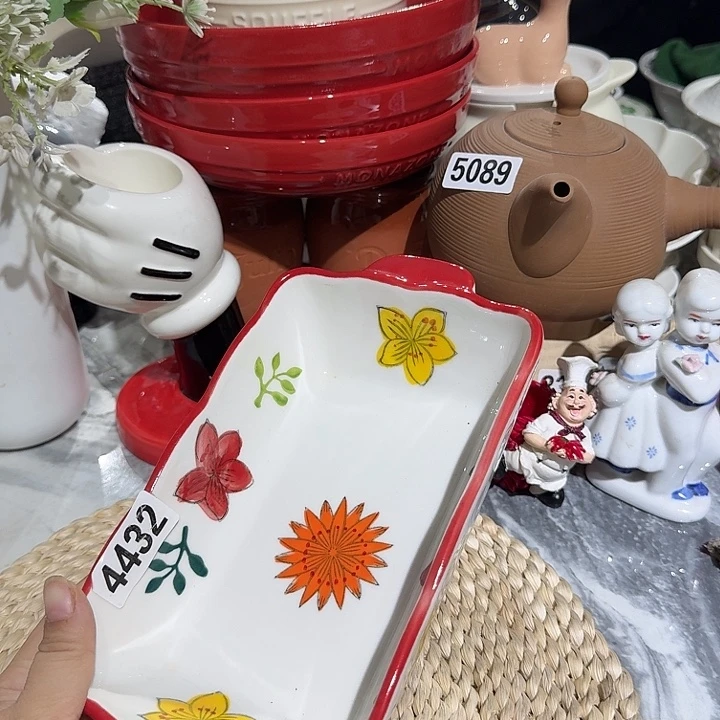 瓷片微瑕陶瓷满15包邮4432