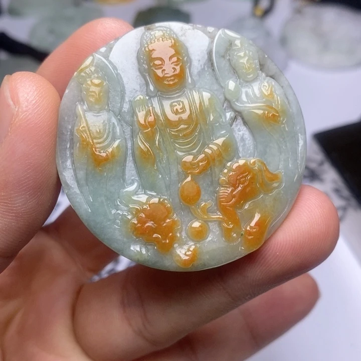颈饰未镶嵌翡翠翡翠