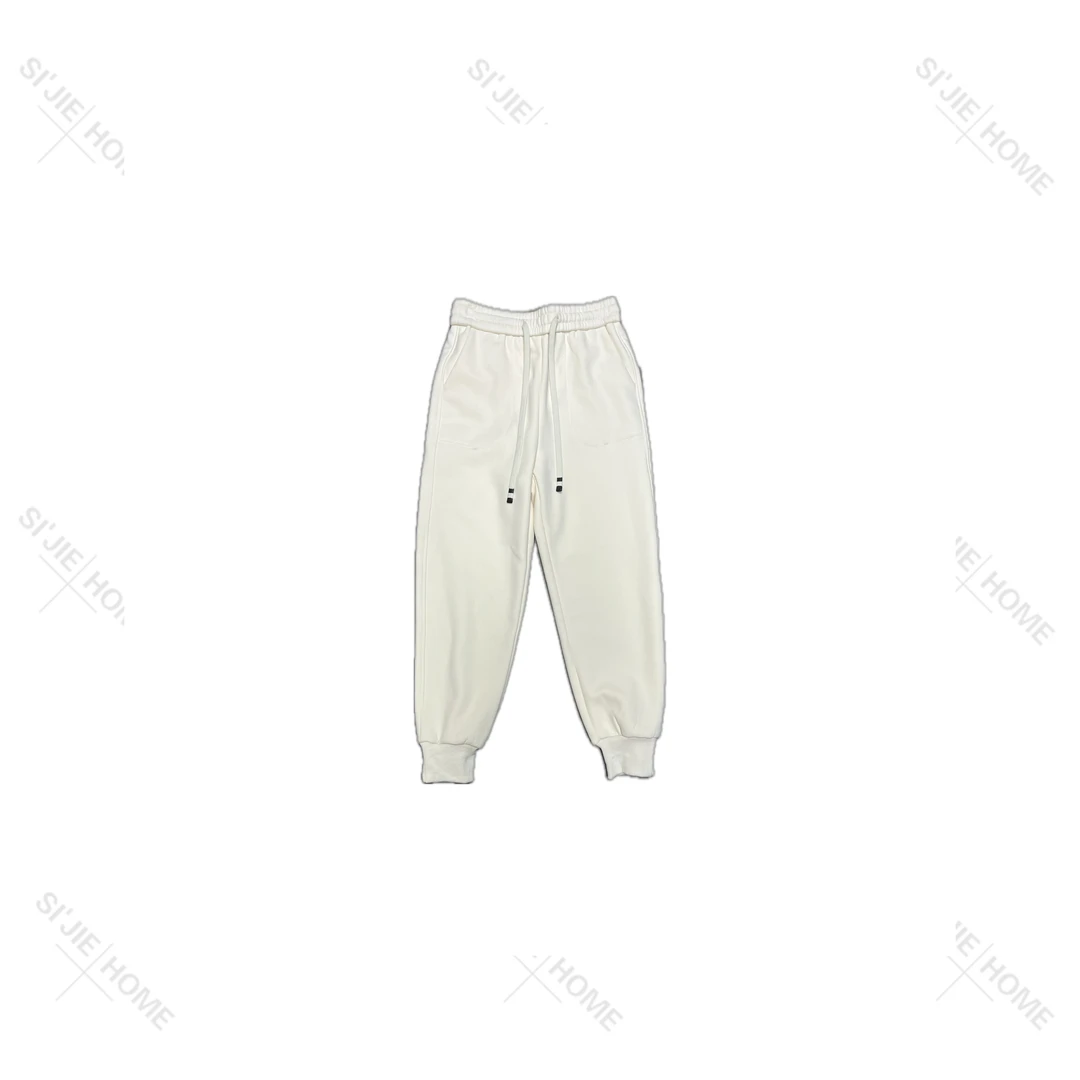 【四姐家】斜纹收口加绒卫裤 9518/81595