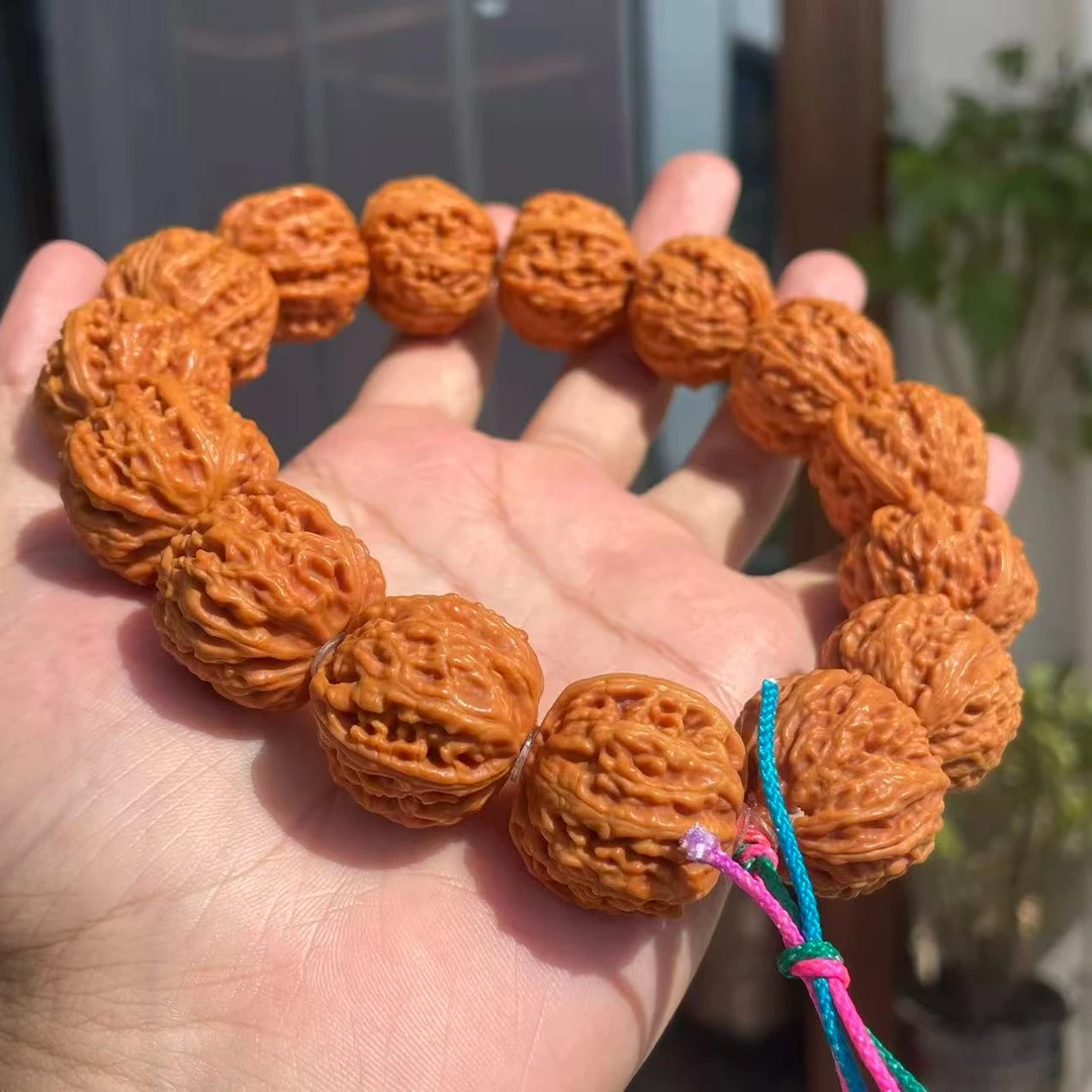 「刘云天专属」L896饕餮纹核桃手持 25mm