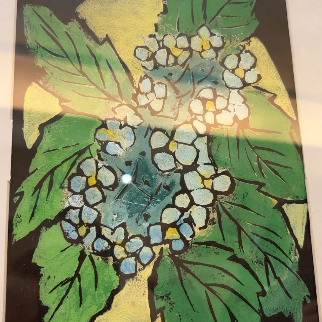 书法竹语甄选，版画版画